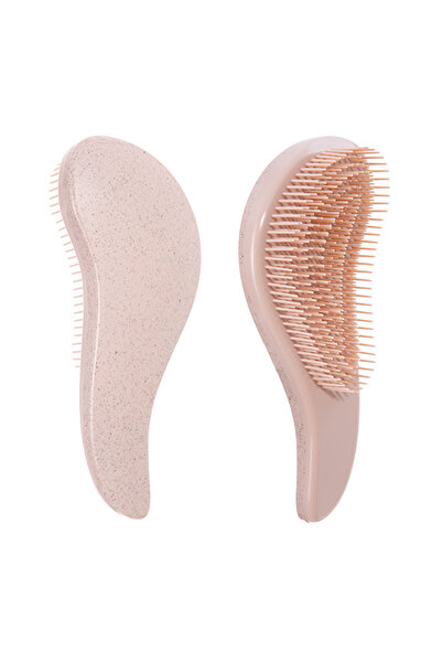 Choice5 1pcs Pink 1pcs Magic Detangling Hairbrush Soft Wheat Straw Scalp Massage Comb Anti-static Gentle Gro