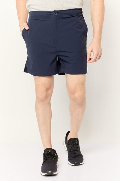 Esprit Men Solid Chino Short, Navy