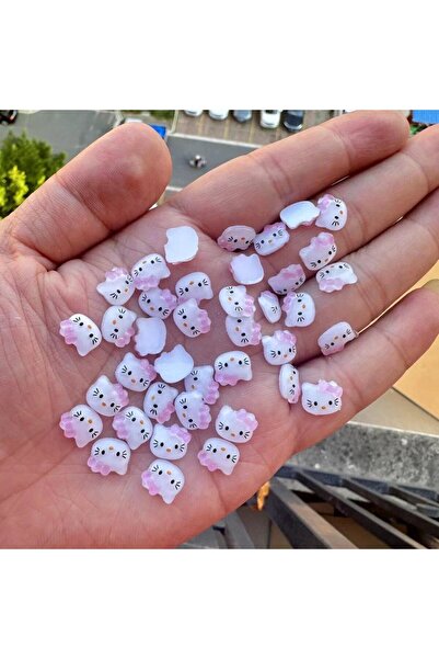 Choice G001-1 (50 قطعة) 50 قطعة من زينة فن الأظافر الصغيرة اللطيفة من الراتنج...