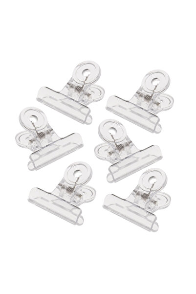 Choice 6 قطع من مشابك تثبيت الأظافر الشفافة ذات المنحنى C، أطراف سريعة لبناء ...