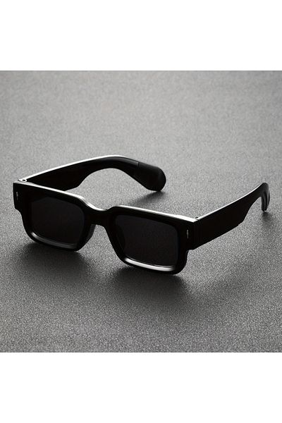 Choice black Rectangular Fashionable Glasses Suitable for Climbing Fishing Leisure Sports Decorative Outdoo