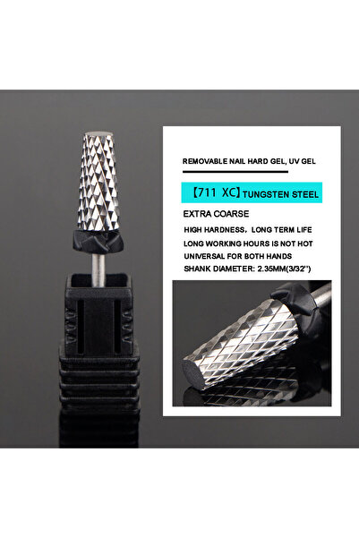 choice2 711 XC 5 في 1 رؤوس مثقاب أظافر من الفولاذ التنجستن مع أسنان متقاطعة و...
