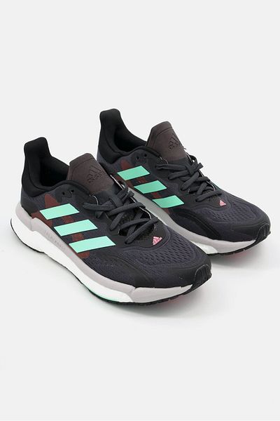 adidas Women Brand Logo Running Shoes, Grey
