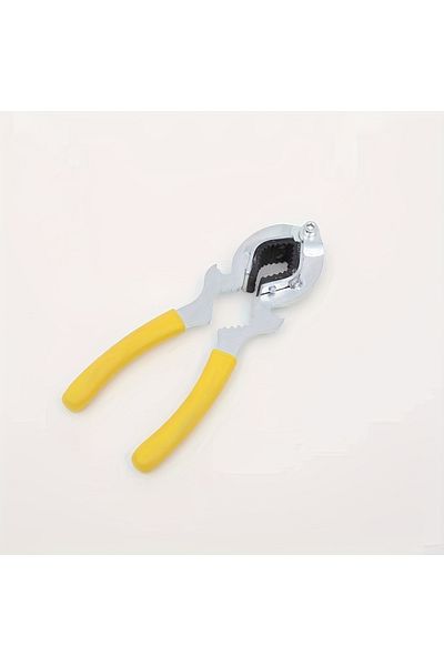 Choice Yellow Stainless Steel Multifunctional Faucet Wrench Non-Slip Grip Sink Spout Tool for Aerator and F