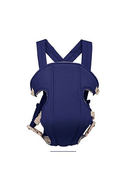 Choice blue Kangaroo Shoulder Strap for Infants Newborn Wrap Sling Ergonomic Cute Bite Towel Kid Cotton Bre