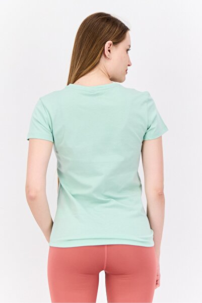 Puma Women Sportswear Fit Short Sleeve Outdoor Top, Mint Green