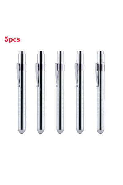 Choice Yellow light Silver Portable Mini LED Flashlight Work Light Medical Fi...