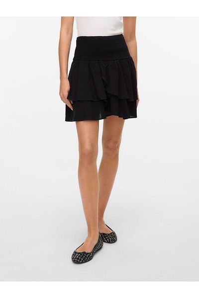 Vero Moda Rock VMLINN Hohe Taille Kurzer Rock