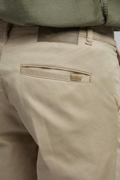 Lee Cooper New Chıno 2 Normal Bel Dar Kesim Düz Paça Bej Erkek Pantolon