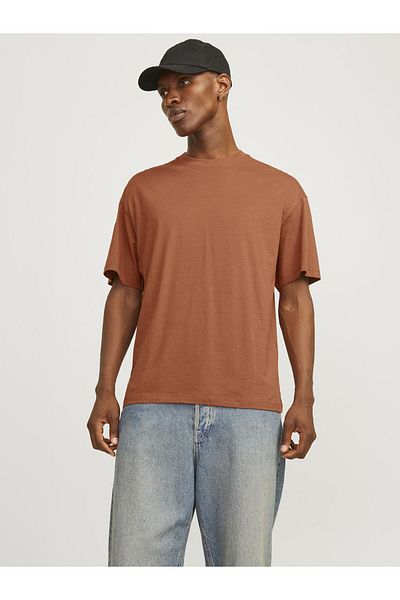 Jack & Jones T-shirt Einfarbig Rundhals T-shirt