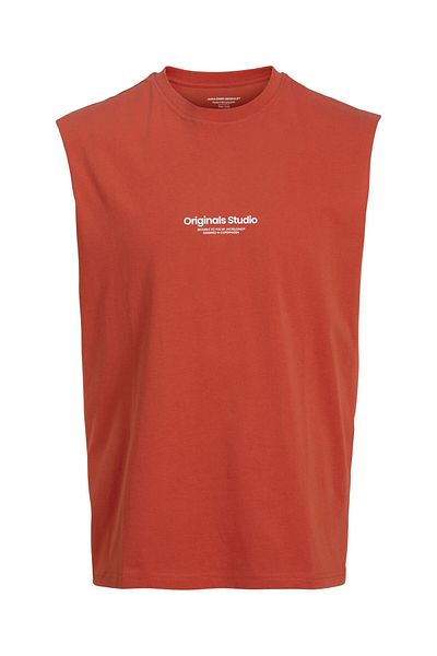 Jack & Jones Tanktop Gedruckt Rundhalsausschnitt Tanktop