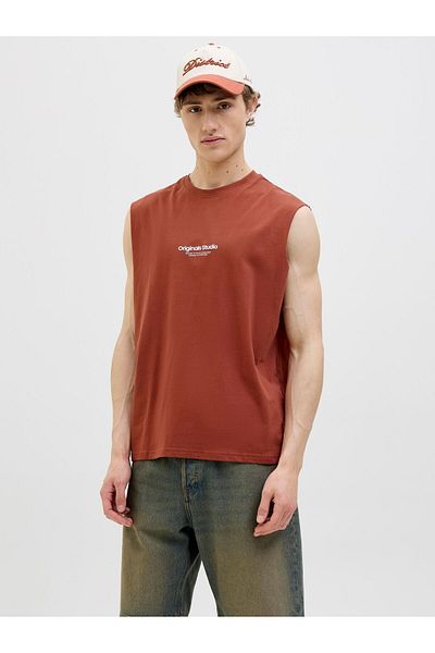 Jack & Jones Tanktop Gedruckt Rundhalsausschnitt Tanktop