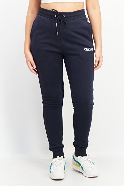 Penfield Women Regular Fit Brand Logo Drawstring Sweatpants, Navy