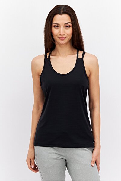 Reebok Women Sportswear Fit Sleeveless Training Top, Black
