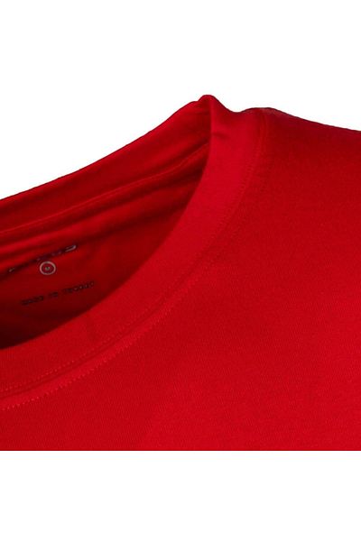 Guess Westly Cn T-Shirt Men's Red T-Shirt Z5Rı12J1314-G587