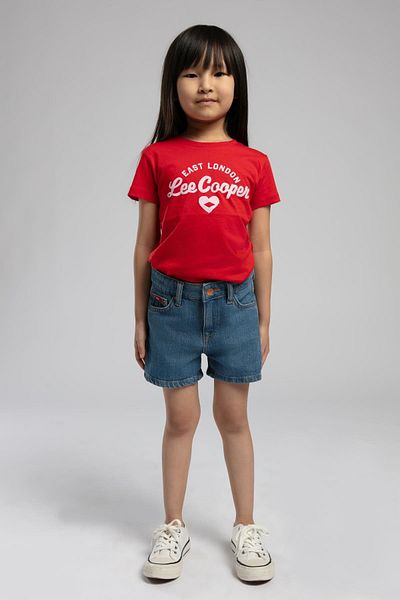 Lee Cooper Wells Girl Jean Shorts Denim