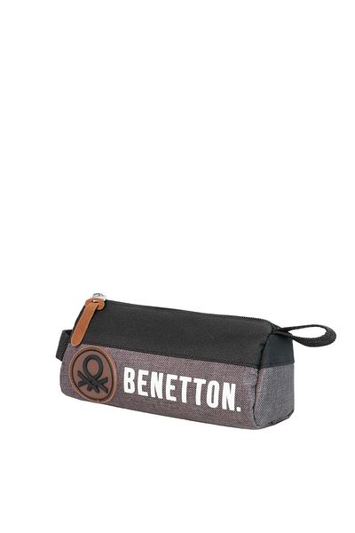United Colors of Benetton Benetton Retro Boy Oval Pen Holder Black-Grey 13077