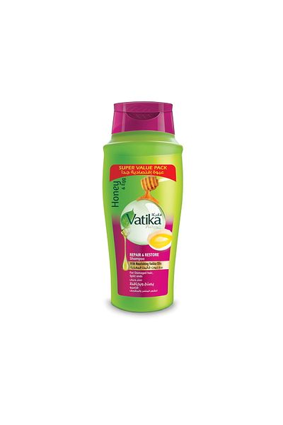 Vatika Naturals Repair & Restore Shampoo For Damage Hair Split-Ends 700 ml