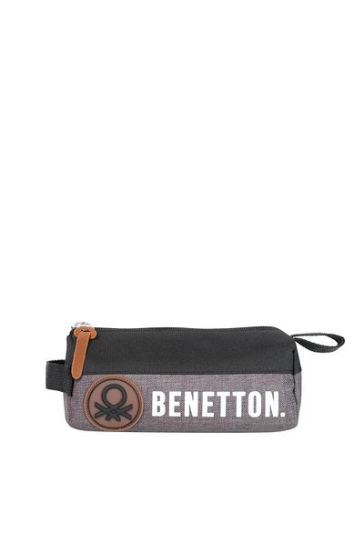 United Colors of Benetton Benetton Retro Boy Oval Pen Holder Black-Grey 13077