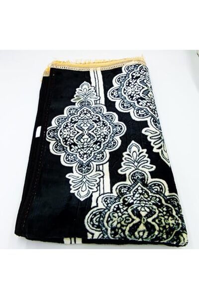 Generic Premium Islamic Prayer Mat Rug for Daily Salah - Comfortable, Non-Slip, and Elegant Design