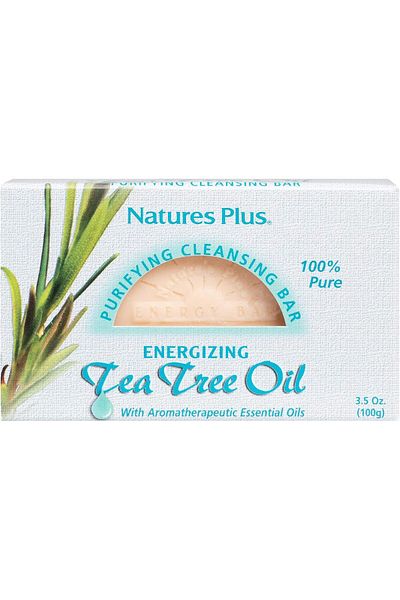 NaturesPlus Nature's Plus Tea Tree Oil Cleansing Bar - 3.5 Oz Soap