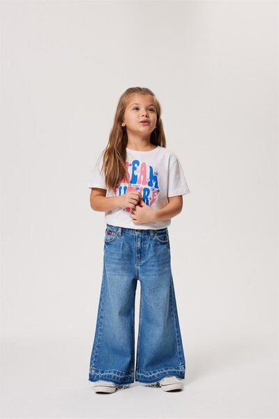 Lee Cooper Sandy girl jean pants mid blue