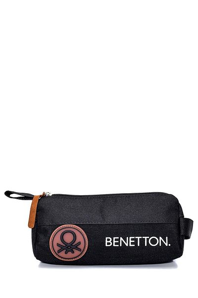 United Colors of Benetton Retro Benetton Boy Oval Pen Holder Black 13079