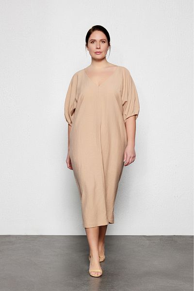LUOKK Vivien Oversize Puffy Sleeve Beige