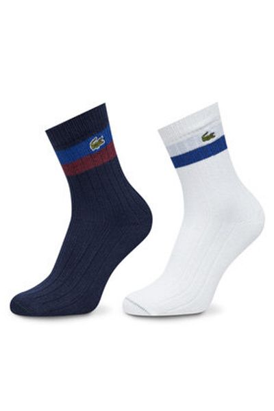 Lacoste unisex set of 2 pairs of unisex socks RA4241-00 colorful
