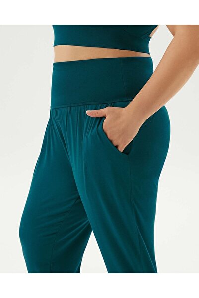 Ayma Active Pantaloni confortabili pentru femei cu talie înaltă, cu buzunare, cu picioare înguste