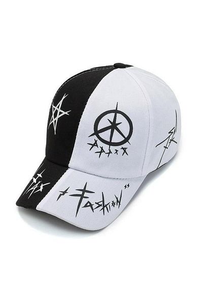 valkyrie Unisex Trucker Hat - Metal Buckle, Adjustable Baseball Black White