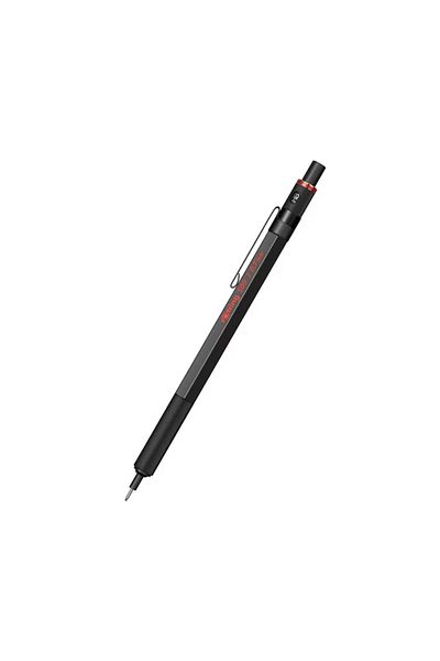 Rotring |   500 Versatil Pencil 0.7 mm Black with Metal Grip for Technical Drawing
