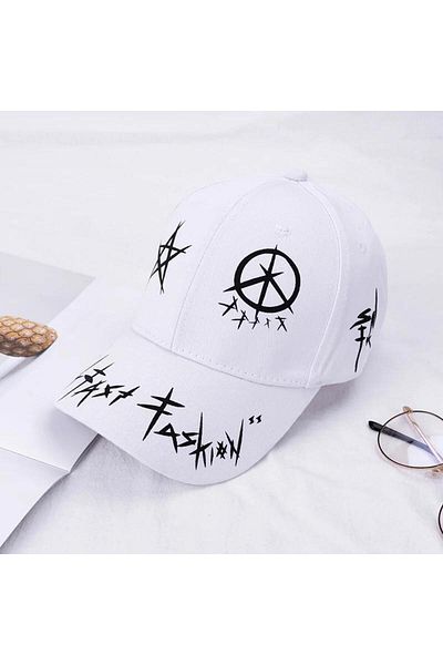 valkyrie Unisex Trucker Hat - Metal Buckle, Adjustable Baseball White