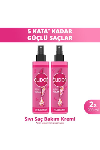Elidor Superblend Hair Care Cream - Strong, Shiny, Vitamin E Collagen Oil, 200 ml