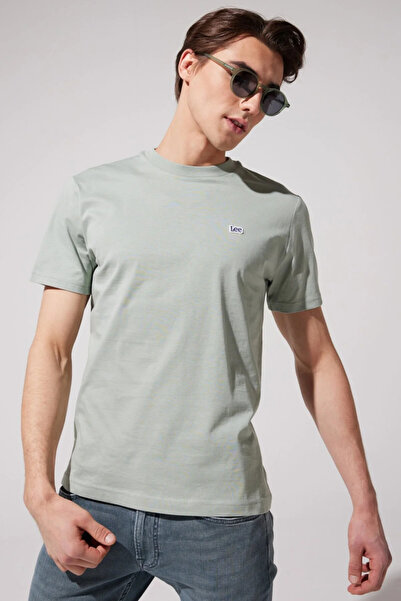 Lee Ανδρικό μπλουζάκι Crew Neck Regular Fit Mint L60ufq303