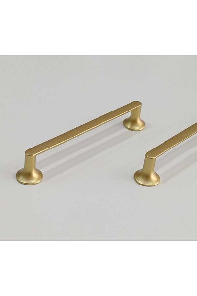 ALACALI Matte Gold Toro Mottled Cabinet-Drawer-Furniture-Kitchen Handles