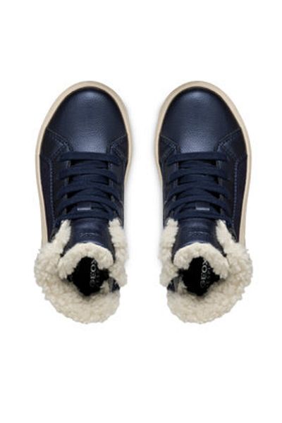 Geox pantofi fete J46HTA-077BC albastru