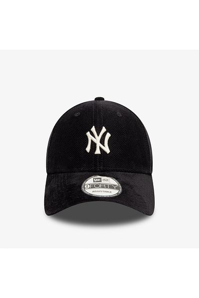 NEW ERA Унисекс черна шапка Cord 9forty New York Yankees