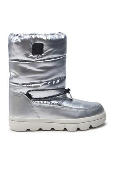 Geox girls' shoes J46HWB-0LVNF grey