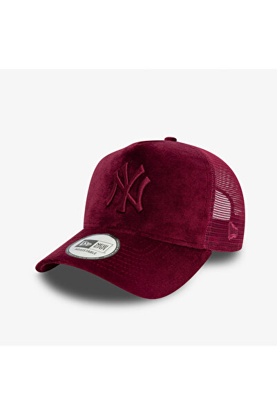 NEW ERA 9Forty New York Yankees Velour Kadın Pembe Şapka