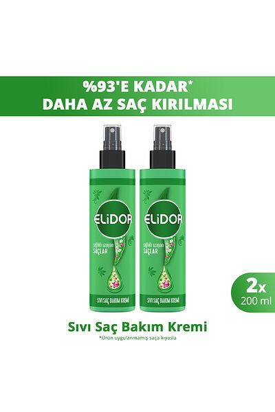 Elidor Superblend 200ml X2 Healthy Growth Hair Care Cream - Biotin, Argan Oil and Arginine