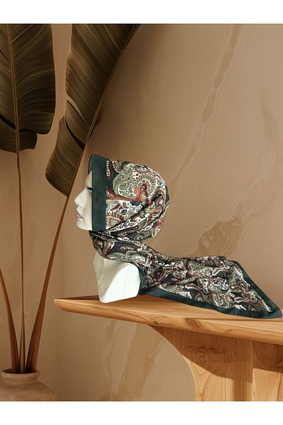 Aker Σκούρο πράσινο Aker Soft Touch Shawl