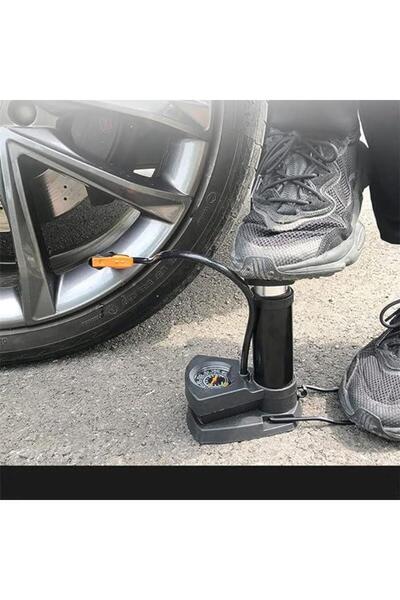 valkyrie 160 Psi Vehicle Bicycle Motorcycle Ball Foot Pump Professional Pump