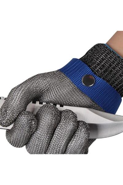 valkyrie Stainless Steel Mesh Gloves - Work Kitchen Construction Protective Safety Glove XL