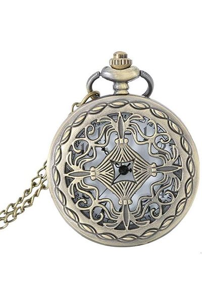 valkyrie Vintage Retro Gift Boxed Chain Pocket Watch