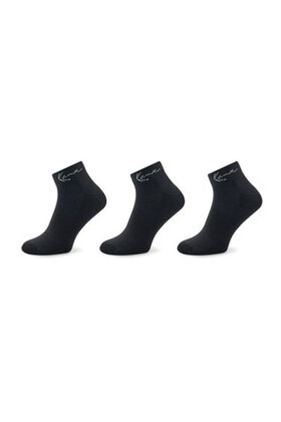 KARL KANI Pachet unisex de 3 perechi de șosete unisex 3002040 Negru