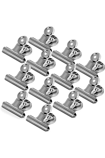 valkyrie 12 Adet Mıknatıslı Mandallı Buzdolabı Magnet Fotoğraf Kağıt Evrak Tu...