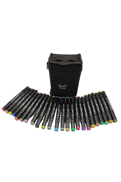 valkyrie Touch Marker Art 24 Pieces Pen Set with Bag