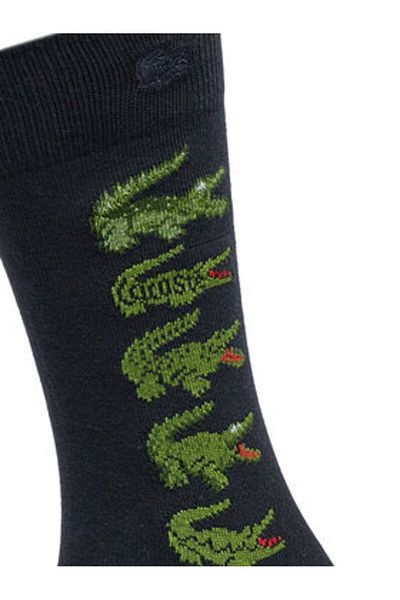 Lacoste Men's Set of 2 Pairs of High Socks RA1513-00 Blue
