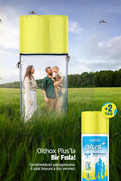 Oithox Plus Sivrisinek, Karasinek, Kene Ilacı Ve Kovucu Vücut Losyonu Su Bazlı 100 ml X 2 Adet